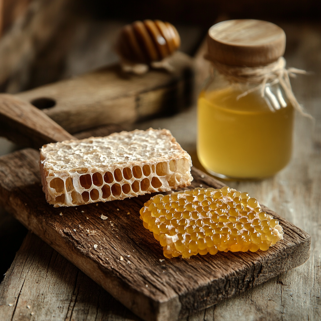 The Difference Between Royal Jelly and Bee Bread.